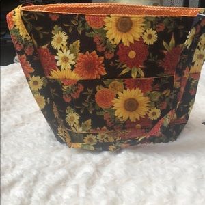 Sun flower tote shoulder bag
